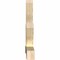 Ekena Millwork Alberta Rough Sawn Timber Gable Bracket, Douglas Fir, 108"W x 49"H x 6"D x 6"F, 11/12 Pitch GBW108X49X0606ALB00RDF - alternate 5